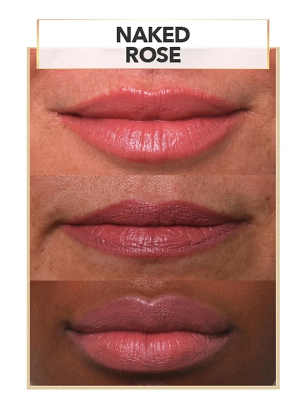Nakery Beauty PLUMPparadise Lip Peptide Color Drench dual end NAKED ROSE NIB